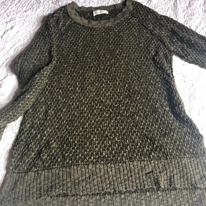 Grace and Lace Honeycomb Knit Sweater